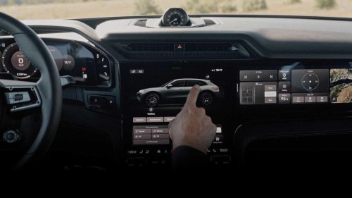 2026 Porsche Cayenne Coupe electric interior and exterior picture gallery
