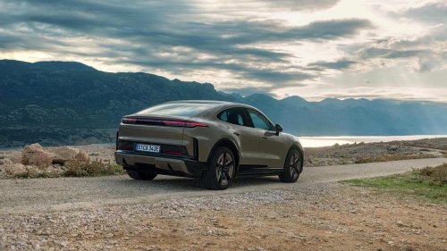 2026 Porsche Cayenne Coupe electric interior and exterior picture gallery