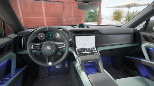 Porsche, Porsche Cayenne, 2026 Porsche Cayenne Coupe electric interior and exterior picture gallery