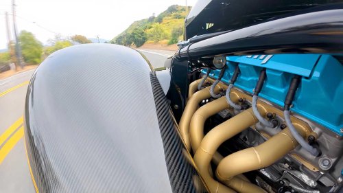 1935 Plymouth coupe gets 800-HP Viper V10 and GT1 race chassis