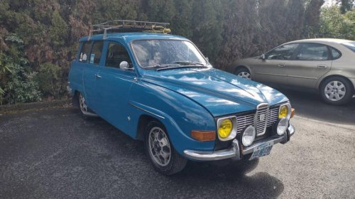 At $16,500, would you rally to this 1970 Saab 95 wagon's cause?