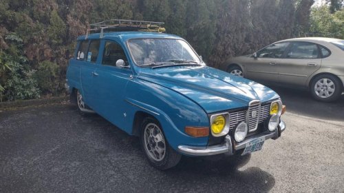 Saab, At $16,500, would you rally to this 1970 Saab 95 wagon's cause?