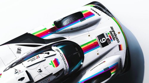 Porsche, Porsche's iconic rainbow Apple Computer livery is back for Laguna Seca this weekend