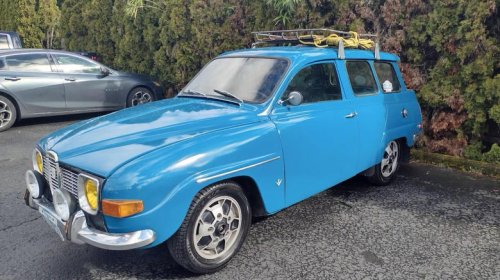 Saab, At $16,500, would you rally to this 1970 Saab 95 wagon's cause?
