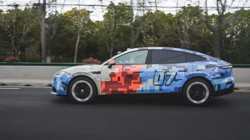 MG, Tesla, MG muestra el MG7 camuflado: ¿puede su sistema R7 competir con el FSD de Tesla?
