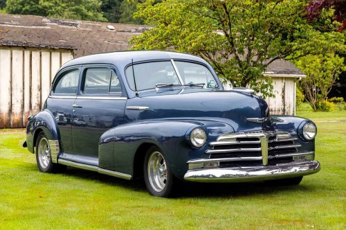 Chevs Of The '40s: The Only Cars The Golden Bowtie Produced 80 Years Ago
