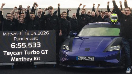 Porsche, Porsche Taycan, Xiaomi, Rimac, Porsche vuelve a reinar en Nürburgring, el Taycan Turbo GT de Manthey destroza a Xiaomi y Rimac