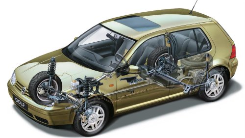 The fourth-generation Volkswagen Golf was a modern marvel in the late 1990s