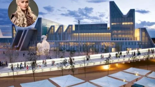 Zaragoza se rinde a la distopía: la vanguardia de la Expo seduce al equipo de Juego de Tronos