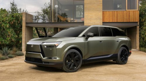 2027 Lexus TZ three-row electric SUV will make LFA V10 noises to entertain the whole family