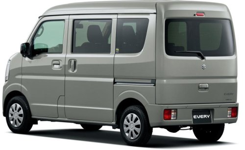 スズキ、「エブリイ」「エブリイワゴン」一部仕様変更で新フロントデザイン採用 価格134万3100円から