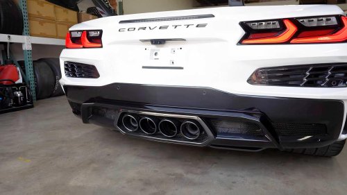 C8 Corvette ZR1 gets F1-style exhaust for Pikes Peak run