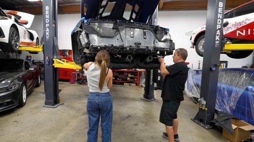 C8 Corvette ZR1 gets F1-style exhaust for Pikes Peak run