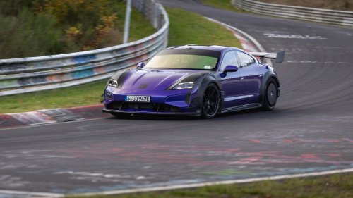 Porsche y Manthey le aguan la fiesta a Xiaomi en Nürburgring con el Taycan más salvaje