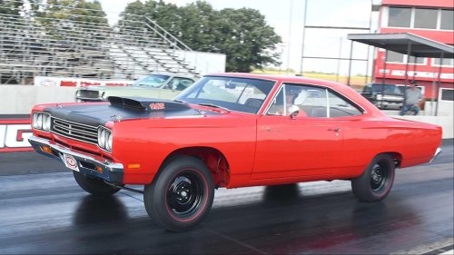 The first muscle car to crack the quarter in twelve seconds