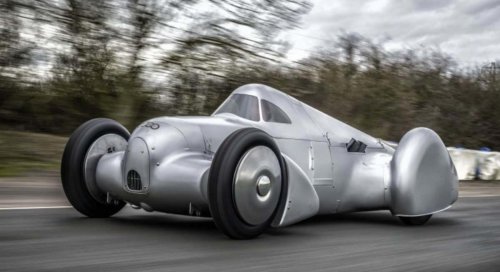 Audi, Mercedes, Audi resucita el coche que humilló a Mercedes en 1935: así vuelve a rugir el legendario Auto Union Lucca