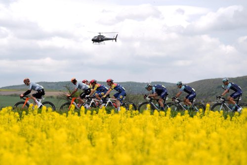 Las mejores imágenes de la segunda etapa del Giro de Italia