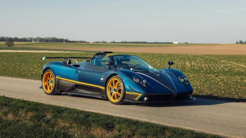 This $14 million Pagani Zonda is one of the most expensive manual hypercars ever