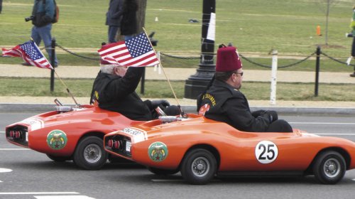 Why Shriners drive those little cars