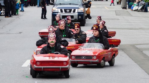 Why Shriners drive those little cars