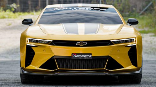 Upcoming 2027 Chevrolet Camaro 4-door muscle car: First look from our design specialist