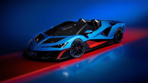 Lamborghini, Lamborghini Fenomeno roadster debuts with 1,065 HP and 15-car run
