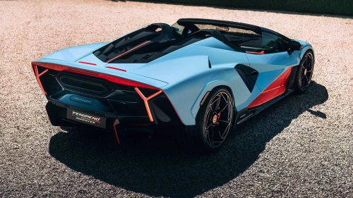 Lamborghini Fenomeno roadster debuts with 1,065 HP and 15-car run