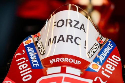 Ducati calma las aguas con Marc Márquez tras su accidente en el GP de Francia de MotoGP: 