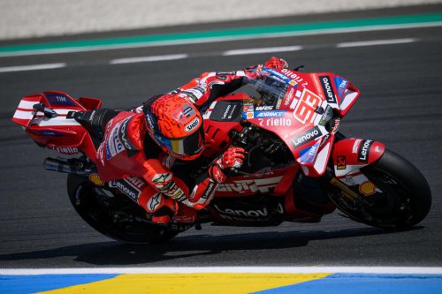 Ducati calma las aguas con Marc Márquez tras su accidente en el GP de Francia de MotoGP: 