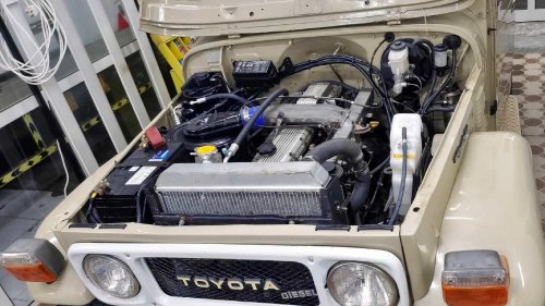 Toyota, Toyota Land Cruiser, The last naturally aspirated diesel Toyota ever put in a Land Cruiser