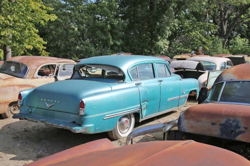 Tesoros vintage de French Lake Auto Parts, Annandale, Minnesota