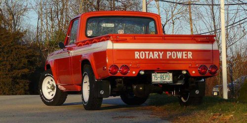 Mazda, Mazda built a rotary truck and it was exactly as insane as it sounds