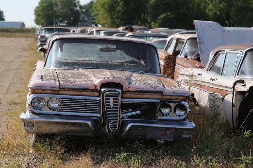 Junkyard treasures from French Lake Auto Parts, Annandale, Minnesota