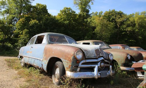 Junkyard treasures from French Lake Auto Parts, Annandale, Minnesota