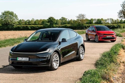 Duelo de SUV eléctricos: el Tesla Model Y se enfrenta al Škoda Enyaq