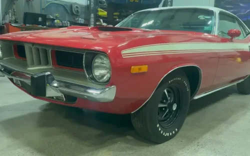 This ‘zero-mile’ 1974 Cuda is muscle car history frozen in time and was lost in a Texas dealership for 50 years
