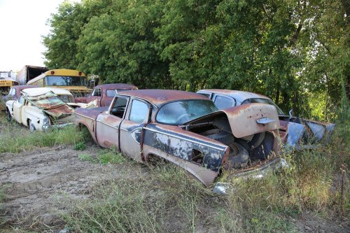 Junkyard treasures from French Lake Auto Parts, Annandale, Minnesota