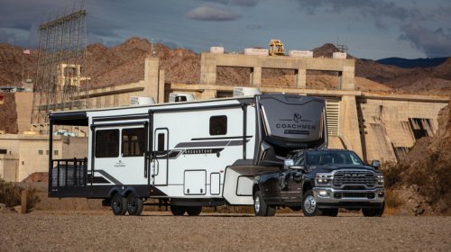 Not many trucks can tow a 15,000 lb RV - here's what you'd have to settle with