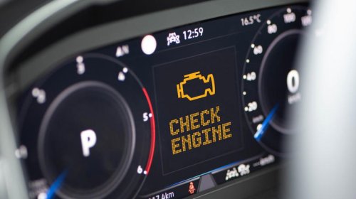 Can the check engine light come on for transmission issues?