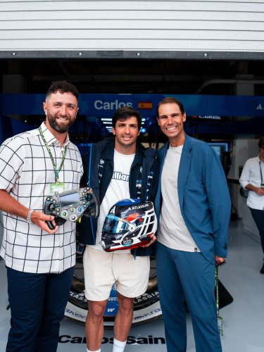 El paddock del GP de Miami se llena de famosos