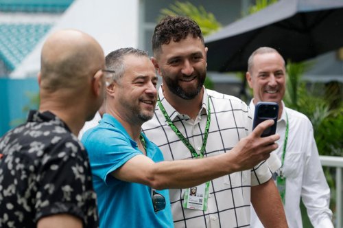 El paddock del GP de Miami se llena de famosos