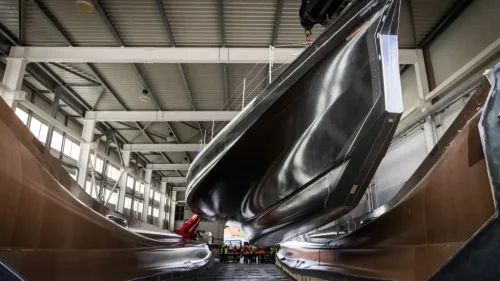 Ferrari, Ferrari is applying the same systems thinking that wins at Le Mans to a 100 foot ocean racing yacht and the result is breathtaking