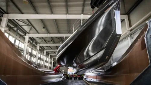 Ferrari, Ferrari is applying the same systems thinking that wins at Le Mans to a 100 foot ocean racing yacht and the result is breathtaking
