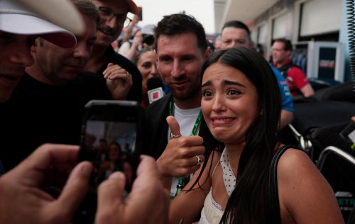 El paddock del GP de Miami se llena de famosos