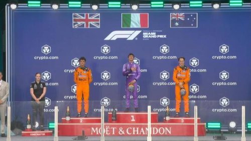 Clasificación del GP de Miami, con Sainz 9º, Alonso 15º y sanción a Leclerc