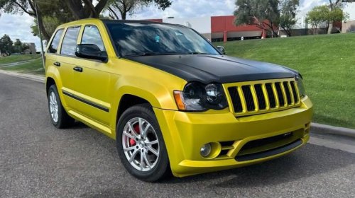 At $14,900, would you call it a wrap on this 2009 Jeep Grand Cherokee SRT-8?