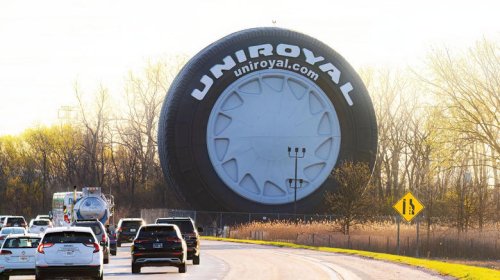 These are the largest tires ever produced