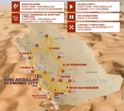 El Dakar sigue adelante
