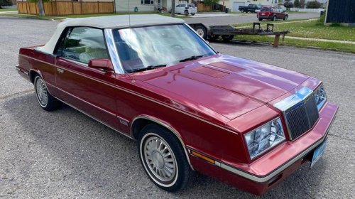 At $12,000, is this 1985 Chrysler LeBaron convertible a very special K?