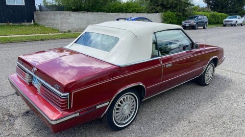 At $12,000, is this 1985 Chrysler LeBaron convertible a very special K?